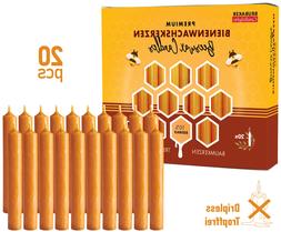 - Pack Of 20 - Honey Colored - 3.74"