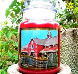 Yankee Candle 2008 Deerfield Village 25 YEARS~Macintosh~Larg