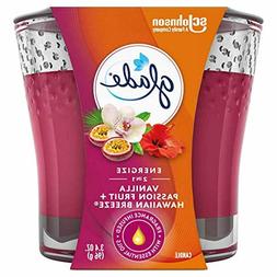 Glade 2in1 Jar Candle Air Freshener, Hawaiian Breeze & Vanil