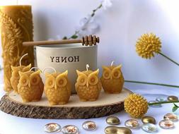 | Owl Nursery Decor | Homemade Candle | Owl Candle