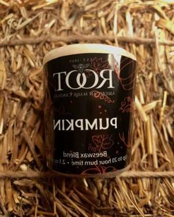 6 Root 20hr Votive Candles-PUMPKIN Scent-Noir Collection. Ma