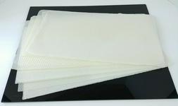 6 White Beeswax Sheets Candle Making Craft Supply Honeycomb 