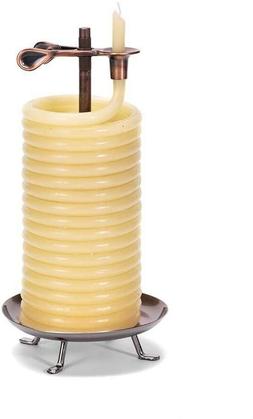 Candle by the Hour 80-Hour Vertical Candle, Eco-friendly Nat