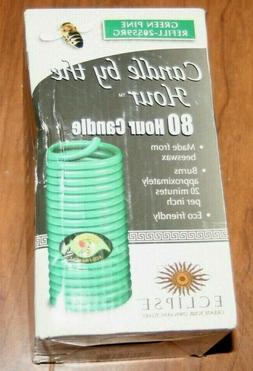 Candle by the Hour - 80 Hour Green Pine Refill 