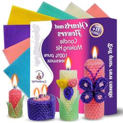 Candle Making Kit Beeswax All-Inclusive DIY Colored Candle M