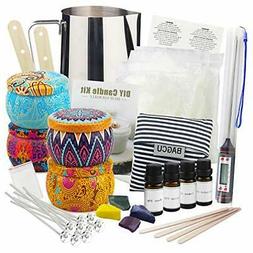 Candle Making Supplies DIY  Kit, Beeswax Arts and Crafts for