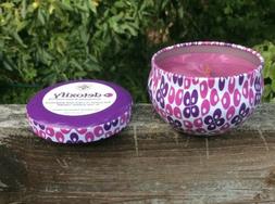 Holistic Detoxify Woodwick Beeswax Blend 4oz Tin Spearmint &