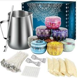 Creative DIY BeesWax Candle Making Kit - wax*wicks*color*fra
