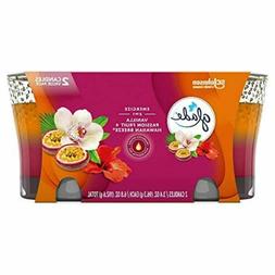 Glade Candle Jar Air Freshener 2in1 Hawaiian Breeze Vanilla 
