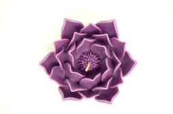 Lotus Blossom Candle - Flower Light Violet 