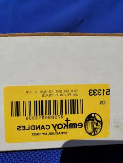 , 51% Beeswax Candles 24 Candles In Each Box.. 12 5/8" X 7/8
