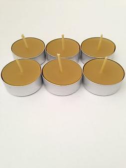 Nikkale's & Co.~ 100% Pure Beeswax Tea Lights - set of 6