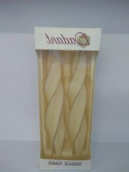 Feathered Twist 12&rdquo; Classic Ivory