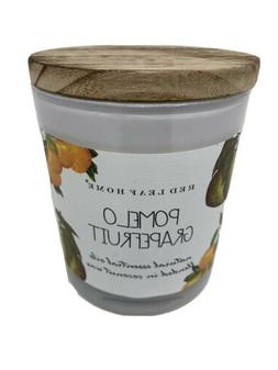 Pomelo Grapefruit Beeswax Blend Essential Oils Candle by Red