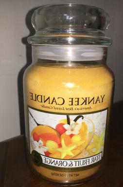 YANKEE CANDLE Star Fruit & Orange 22 Oz Yankee Candle New