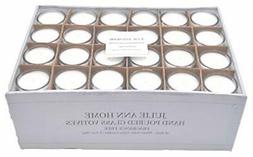 White Unscented Glass Votive Candle - Pack of 48 | Bulk Pack