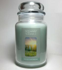 Yankee Candle "Morning Glow" 22 Oz Jar New