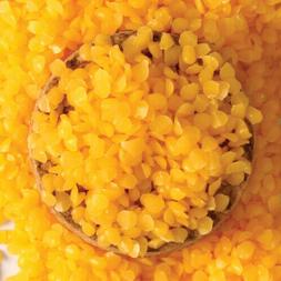 Beeswax YELLOW Mixture Beads Pastilles Pellets DIY Candle Ma
